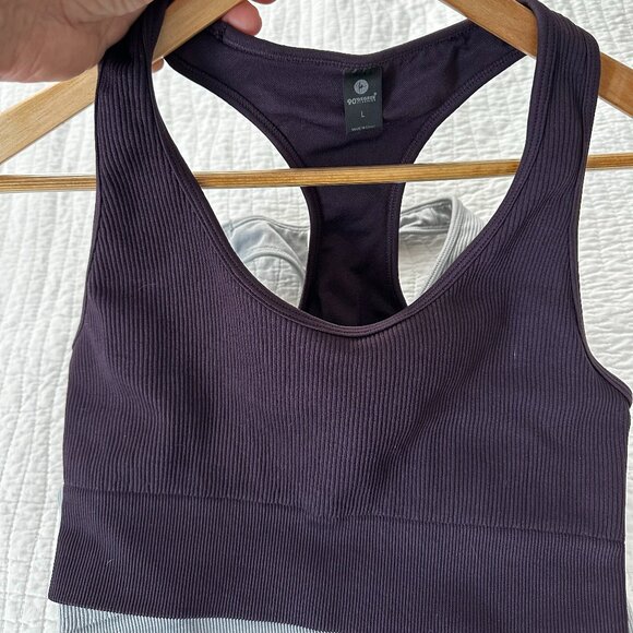 Women Fitness Sport's Bra 90 Degree by Reflex Brand Set of 3 Preowned - Picture 4 of 4